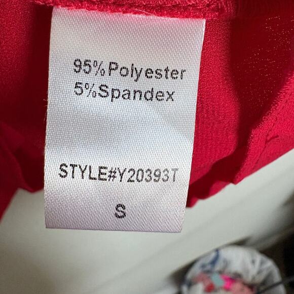 TUCKERNUCK Pomander Place Red Crepe
Kenzo Ruffle long sleeve Dress S Oldmoney - Picture 6 of 7